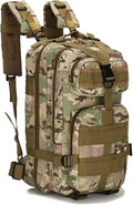 Classic Tactical Backpack Travel Sports Camouflage Bag Fishing Hiking Nylon 3P Pack Bag Outdoor Climbing Hunting Rucksack