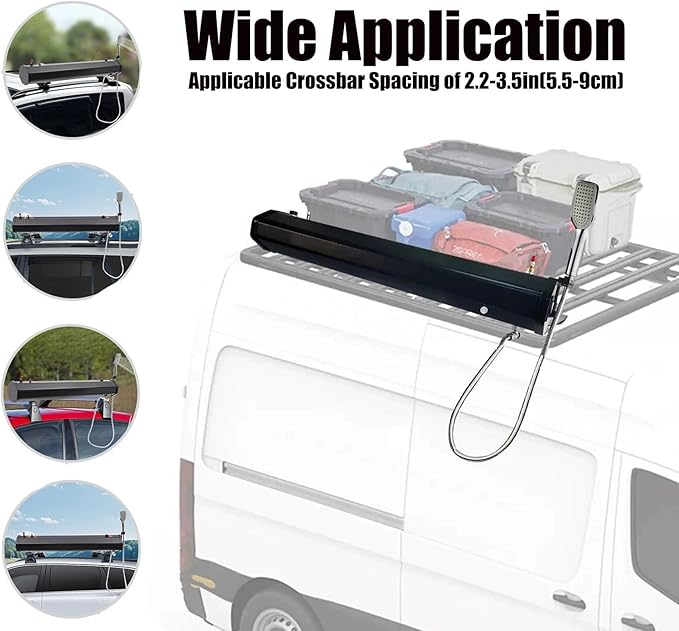 Pressurized Water Tank for Camping Shower Water Storage for Off Road Vehicles and Trucks 5 Gallon Capacity Ideal for Roof Rack Solar Showers