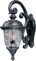 Maxim Carriage House DC-3 Light Outdoor Wall Lantern in Early American style-14 Inches Wide by 31 inches high