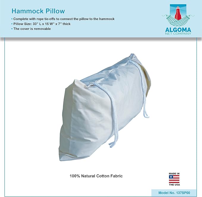 Island Bay Algoma Hammock Pillow Color - Natural
