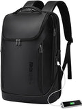 BANGE Business Smart Backpack Waterproof fit 15.6 Inch Laptop Backpack with USB Charging PortTravel Durable Backpack