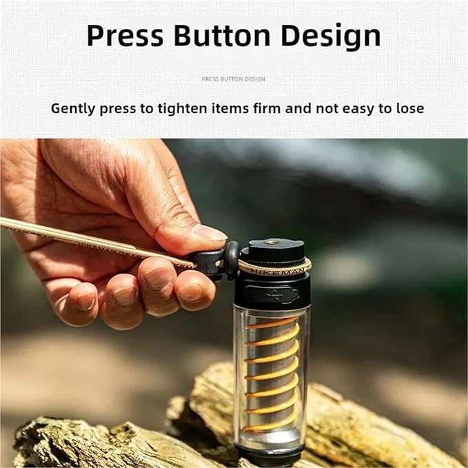 Backpack Bungee Cord 20 PCS Outdoor Backpack Elastic Rope Fixed Buckle Camping Equipment Hiking(Yellow)