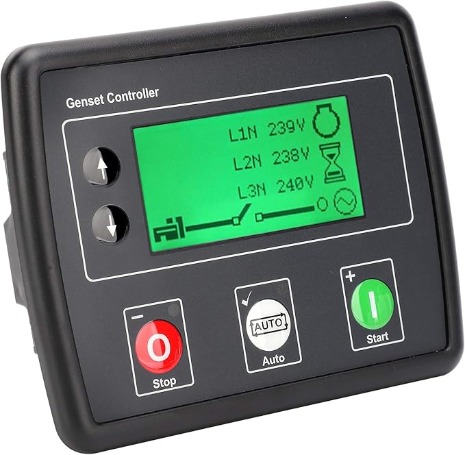 Auto Mains Failure Control Module Self‑Starting LCD Controller DSE4520 Generator Controller for Electronic Engine Generator Set Applications