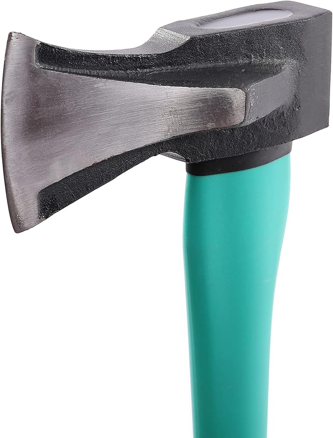 36 Splitting Axe Chopping Axe|Splitting Maul for Firewood|6.8Lbs Heavy Duty Forged Carbon Steel Fiberglass Composite Handle &amp Ergonomic Anti-Slip Grip