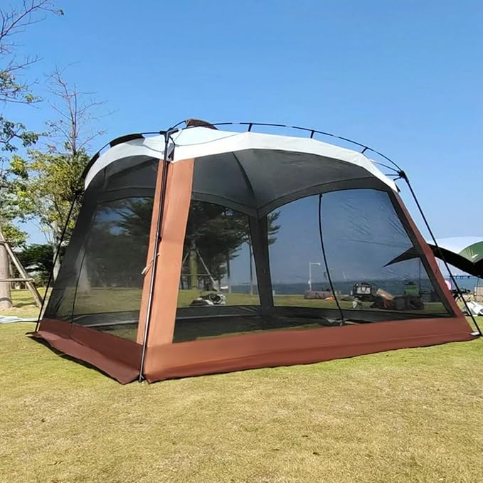 Mesh TentUV Resistant Sunshade House - Net Tent Outdoorfor Family Trip Backyard Picnic Hiking Road Trips Travel
