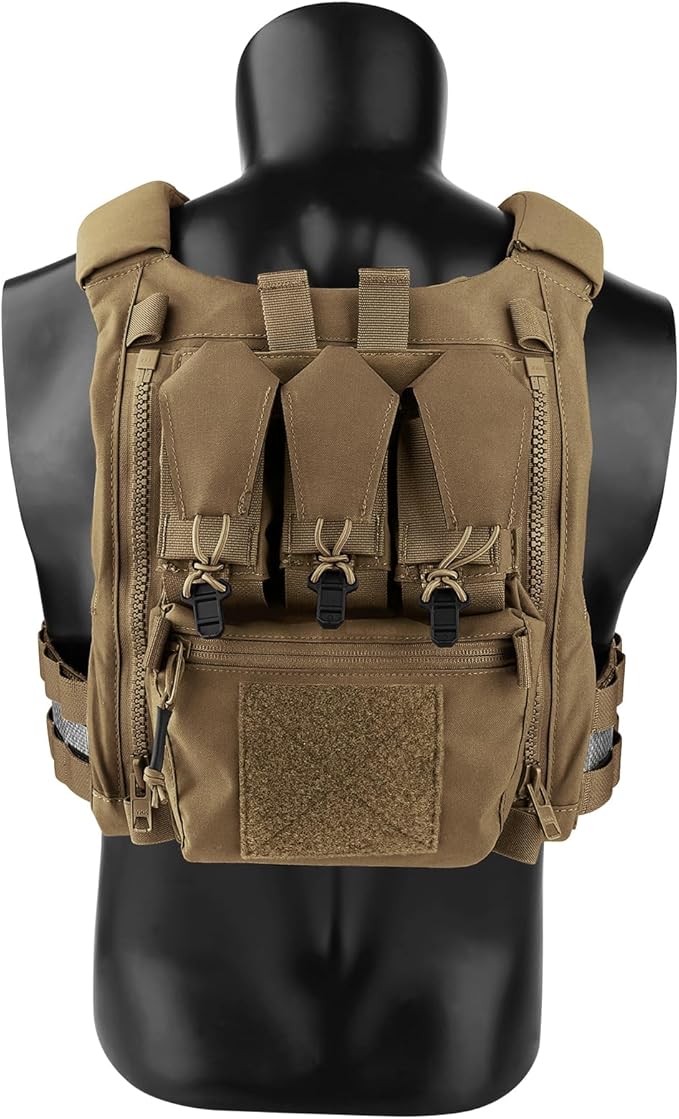PETAC GEAR TacTical BackPackZip On Back Panel Banger For V5 Vest | Banger