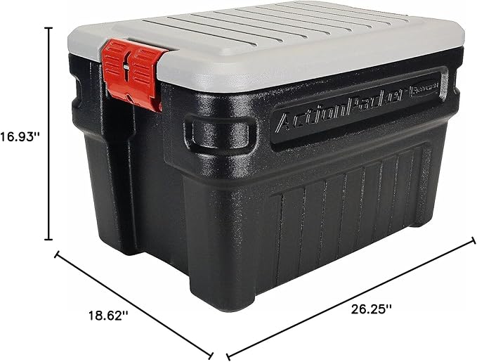 Attached Lid Container 3.2 cu ft