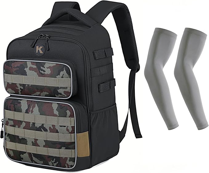Tactical Backpack 35L MOLLE Laptop Backpack for Men &amp Women Perfect for 3-Day Travel Hiking Cycling &amp Fishing