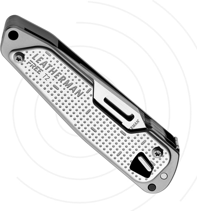 LEATHERMAN FREE T2 Multitool and EDC Pocket Knife with Magnetic Locking and One Hand Accessible Tools Made in the USA