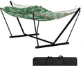GarveeHome Portable 2 Person Double Hammock with Sturdy Heavy-Duty Steel Stand – 450LBS Max Load Quick &amp Effortless Assembly Perfect for Indoor Living Yard Patio &amp Camping Trips