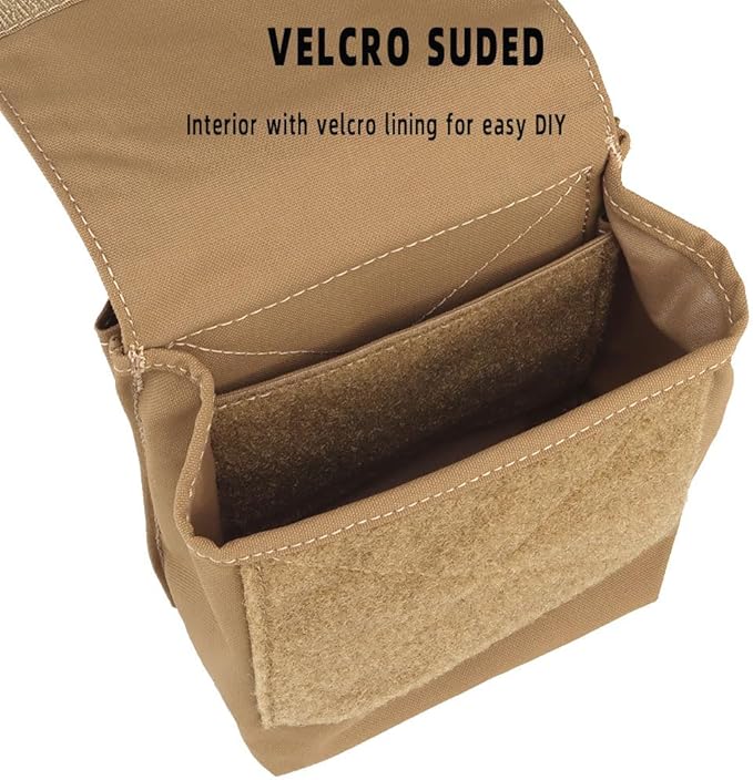 Tactical MOLLE 9MM/5.56 Mag PouchMultifunctional Groceries Pouch Military Utility Waist Bag Mobile Phone Fanny Pack for Vest Belt