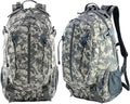 Outdoor Camouflage Backpacks Men's New Oxford Large Capacity Sports Cloth Waterproof Bag Tactical Backpack(ACU)