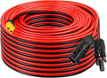 Solar to XT60 Charge Extension Cable 100FT 12AWG XT60 Solar Cable for Portable Power Station Battery Pack
