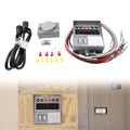 31406CWK 30 Amp 6-Circuit Pro/Tran Transfer Switch Kit Fit for for Generators (7500 Watts) Steel Plug-in Blade Terminal Gray