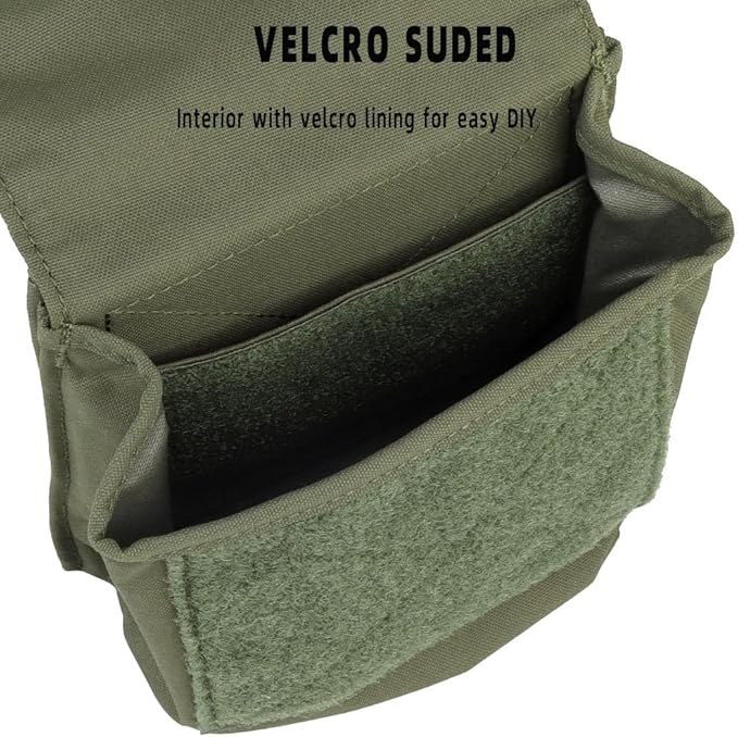 Tactical MOLLE 9MM/5.56 Mag PouchMultifunctional Groceries Pouch Military Utility Waist Bag Mobile Phone Fanny Pack for Vest Belt