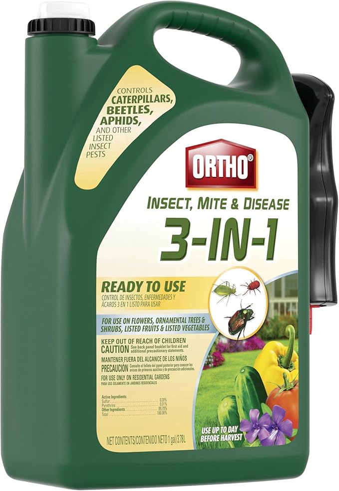 Ortho Insect Mite &amp Disease 3-in-1 Ready-To-Use 1 gal.