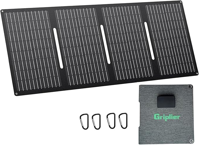 30W Portable Solar PanelsETFE Foldable Solar Panel with USB-C/USB-A/DC Ports for HikingCampingBackpackingIP65 Waterproof Small Folding Solar Charger for PhoneTabletsPower Bank