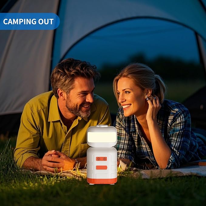 Portable Shower For CampingUpgraded 8000mah Rechargeable Camping Shower With Lighting IPX7 Waterproof Camp Shower For Outdoor Lighting Car Washing Flower Watering Pet Cleaning