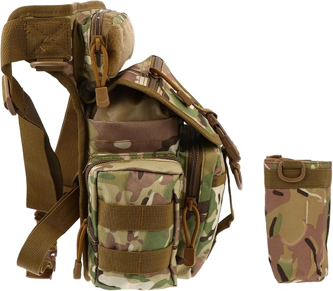 SUPVOX 1pc Thigh Pouch Oxford Fabric Leg Bag for Camping Hiking and Outdoor Sports Practical Design Storable Capacity for Mobile Phone and Essentials