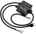 AC120V 15Amp Automatic Transfer Switch ATS Auto Transfer Switch (Core Wires + NEMA 5-15P)