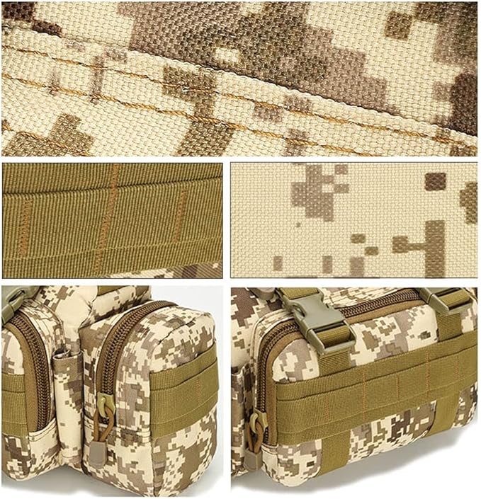Outdoor Sports Hiking Pack Range Bag Molle Camouflage Tactical Camera Gear Bag