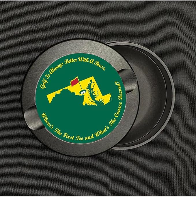 Brotherhood Metal Zyn Container - Metal Zyn Holder - Zyn Metal Can - Metal Container for Zyn Holder - Metal Zyn Can Golf Gifts for Him - Zyn Containers for Golf - Maryland