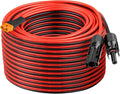 XRDS -RF 100FT 10AWG Solar Adapter Cable to XT60i - Tinned Copper Wire with PVC Jacket XT60i Solar Extension Cable for Power Station and Portable Generator