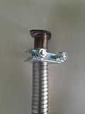 GenExhaust for Champion 3500/3200W &amp 3100/2800W Inverter Generator 1 Exhaust Galvanized Steel Extension 8 Foot Length
