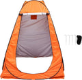 Abaodam Fully Automatic Outdoor Changing Tent Privacy Shelter for Camping Fishing and Instant Setup Space Windproof Orange