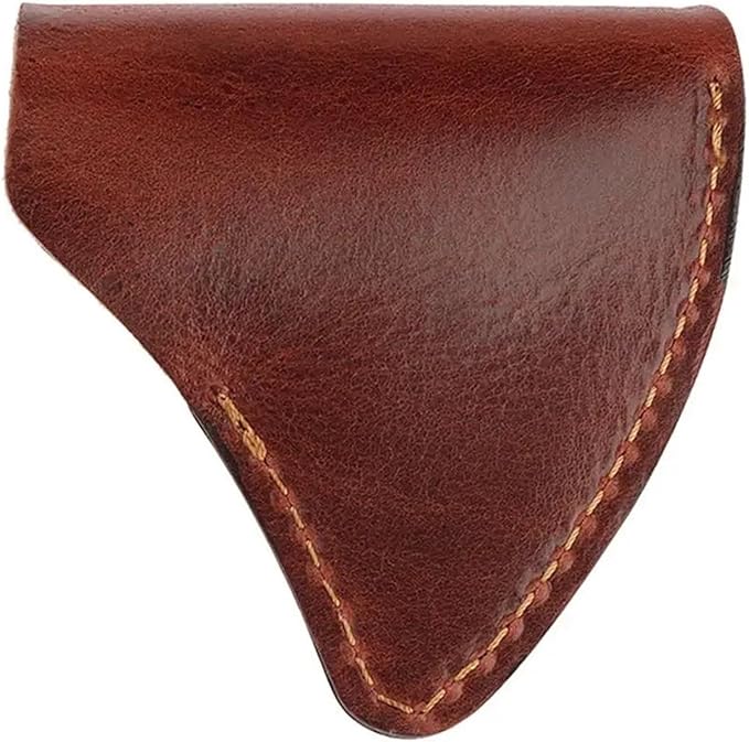 Hatchet Sheath PU Leather Holder Handmade Portable Waist Head Cover Axe Head Cover for Camping Outdoor Tool for Outdoor Camping Blade Protection