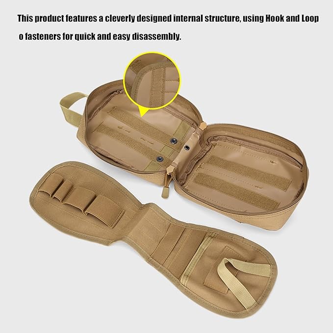 Tactical Military Ifak Pouch Outdoor Sports Airsoft Backpack Waterproof Pouch Molle EDC System for Outdoor Sport