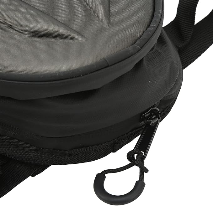 Motorcycle Leg Bag Thigh Packs PVC Matte Outdoor Carbon Fiber Drop Leg Bag Multifunctional Crossbody Shoulder Bag for Riding Travel Hiking (Matte Grey)