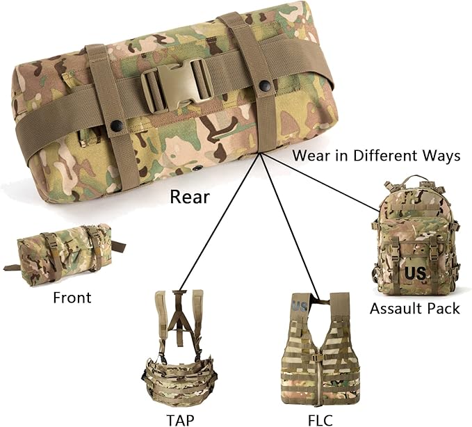 MT Military MOLLE 2 Large Rucksack with Frame Army Tactical Backpack