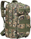3P Tactical Backpack Camouflage Large-Capacity Outdoor 30L Tactical Backpack Suitable for Camping Travel Mountaineering Leisure Sports Outdoor Backpacks(Comb Camouflage)