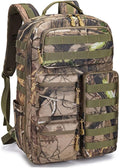 EUNOGO Hunting Backpack Camo Hunting Backpacks &amp duffle Bags Water resistant for Camping Hiking-30L(Green)