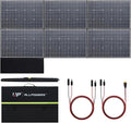 ALLPOWERS SP039 600W Foldable Solar Panel 24% Efficient IP66 Waterproof for RV Camping Home &amp 12V Systems Compact Portable Design