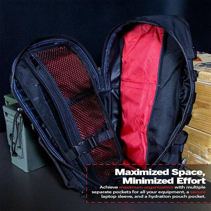 DDT Death Dealer Tactical Assassin Sling Bag Color Blueline