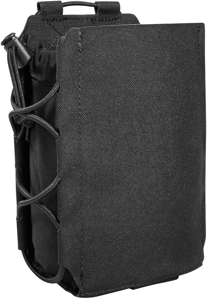 Tasmanian Tiger TT Multipurpose Side Pouch Black Bottle Pocket MOLLE System Tripod Pocket