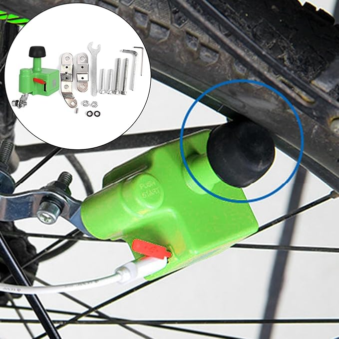 PerGar Bicycle Dynamo Generator Bike Riding Dynamo Mobile Phone Charging Compact Mountain Generator Small and Portable Electric BicycleGenerator