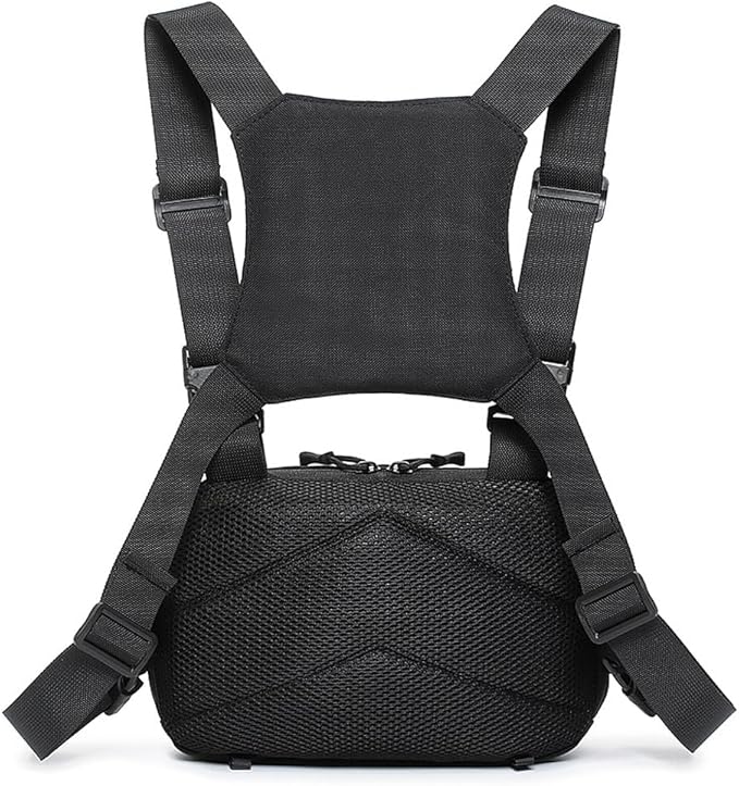 Tactical Chest Pack EDC Chest Bag Utility Molle Chest Rig Pouch with CCW Compartment Adjustable Strap Admin Pouch