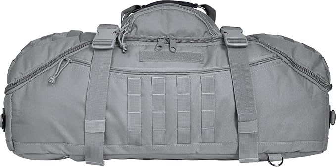 Fox Outdoor Products 3-In-1 Recon Gear Bag - Modular Bag w/Backpack Shoulder &amp Duffel Carry Options &amp Storage Customization