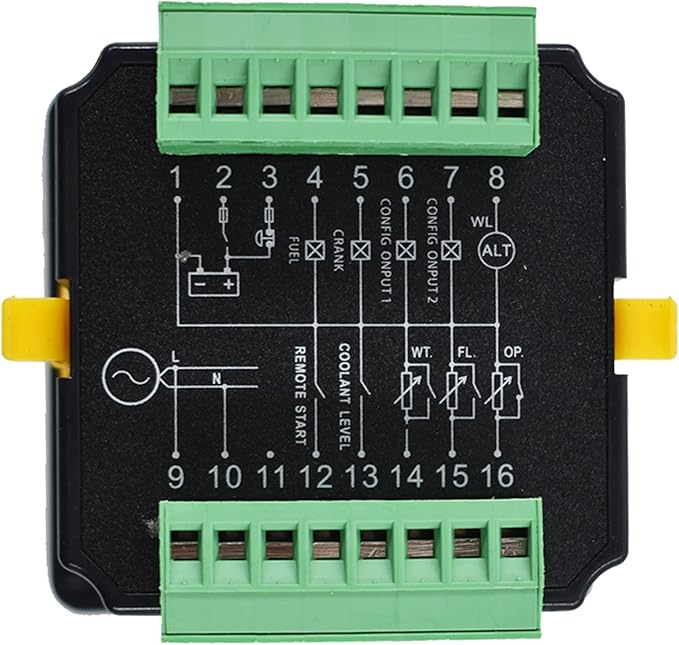 marddpair DC20D Generator Controller Electronic Module Control Panel Replacement for Diesel Engine or Generator