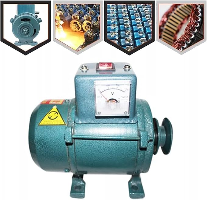 3500W 220V Permanent Magnet Generator Brushless Belt-Driven Lighting Generator With Pure Copper Coil For Gasoline Or Diesel Engine Home Backup Use