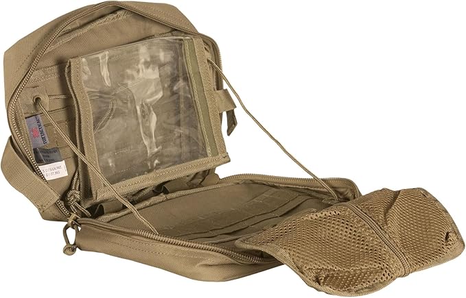 FOX OUTDOOR PRODUCTS Enhanced Multi-Field Tool &amp Accessory Pouch | Modular Utility Pouch with Drop Flap &amp Internal Organizers