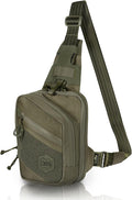M-Tac Elite Sling Bag - EDC Tactical Crossbody Concealed Carry CCW Chest Pack