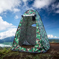 1-2 Person Portable Pop Up Shower Privacy Shelter Tents with 3 Windows Waterproof Anti-UV Picnic Camping Fishing Shelter Tent Outdoor Dressing Room Beach Isolation Sun Shelter (Camouflage)