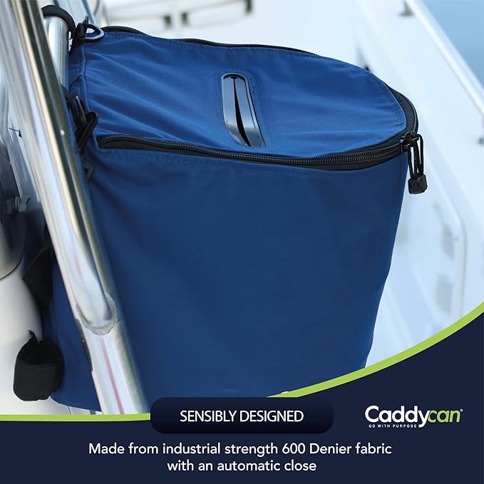 Portable Trash Can for Boating | Tough and Durable Storage Bag for Use with Kayaking Camping Hiking Beach Fishing | Collapsible Multi-Purpose
