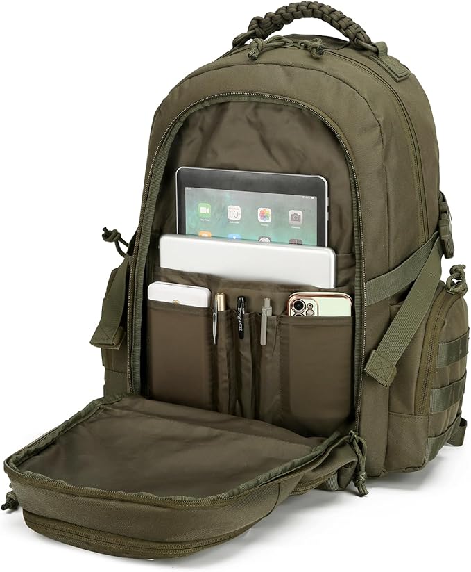 30L Military Tactical Backpack for Men 3 day Assault Pack Molle Backpack Tactical Hiking Rucksack