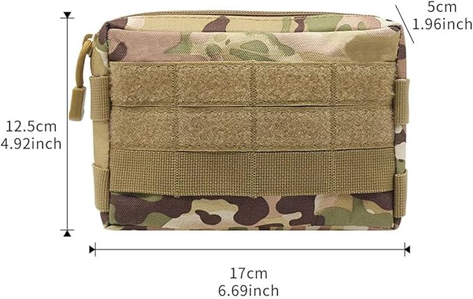 Outdoor Tactical Molle Waist Bag Belt Pouch Sports Hunting Bag Backpack Portable Accessory Bag