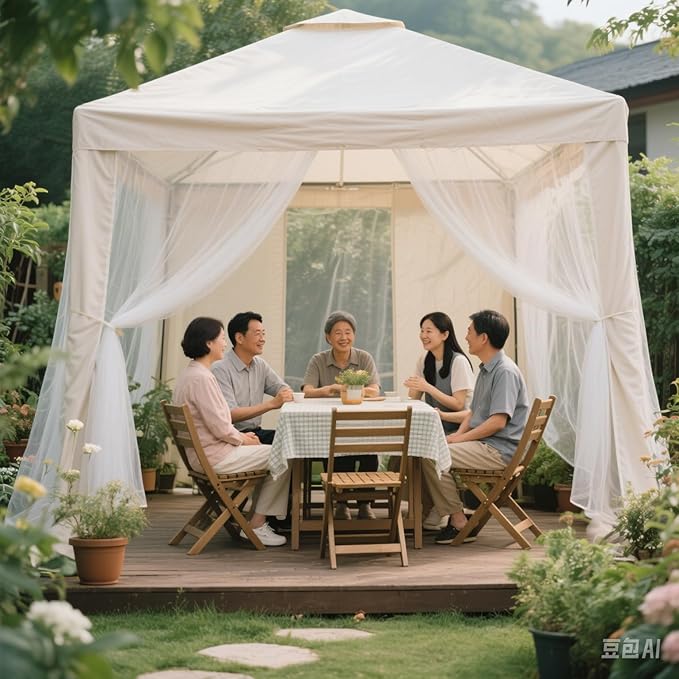 DIY Mosquito Net Screen Mesh Fabric White Customizable Size Fine Mesh for Outdoor Protection (19.68' x 19.68')